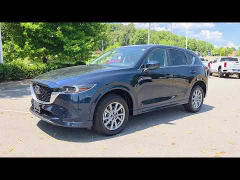 Used 2025 Crystal Blue MAZDA 2.5 S PREFERRED PACKAGE image 1