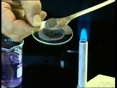 how to react metals with oxygen