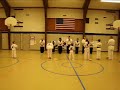 Belt awarding  Kyler got voted best tester