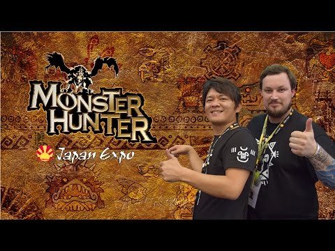 Monster Hunter at Japan Expo 2014 - Interview with Ryozo and community