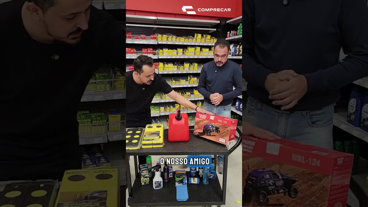 Fomos na AutoZone e descobrimos que eles tem uma infinidade de produtos