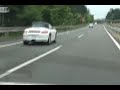 ポルシェ中国道から山陽道へ向かって走る