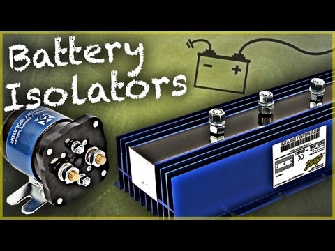 how to hook up a battery isolator