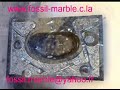 working fossil and marble in morocco rissani