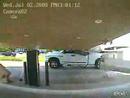 Truck Crushed under ATM Awning