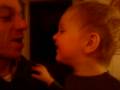 videos de Joshua and his father speaking english