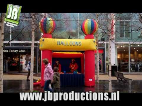 Video van Ballonnenstand: Helium Lucht of Wedstrijd | Attractiepret.nl
