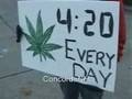 Pot legalizationist does solo 420 event @ Concord, NH
