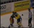 Wright vs. Hancock hockeyfight
