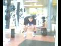 Chris Deadlifting 405 lbs!!
