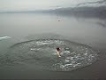 Winter Lake Jumping Winter Lake Jumping