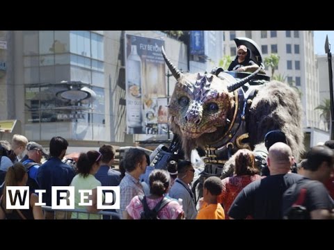See the Giant Creature Get Ready for Jimmy Kimmel Live-WIRED