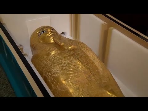 Stolen Egyptian coffin, once on display in NYC, returned to Egypt