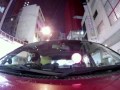 Timelapse of a taxi driver on night shift in Hong Kong