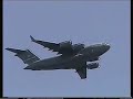 436th Air Mobility Wing C-17 Globemaster III Flyby