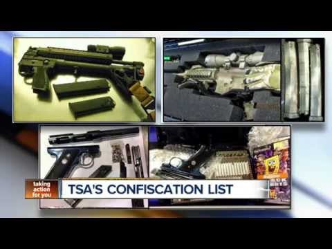 TSA's confiscation list