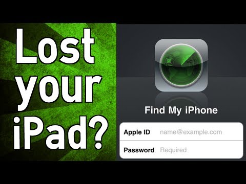 how to locate lost ipad