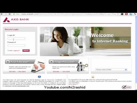 how to recover axis bank customer id