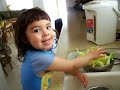 washing Cabbage