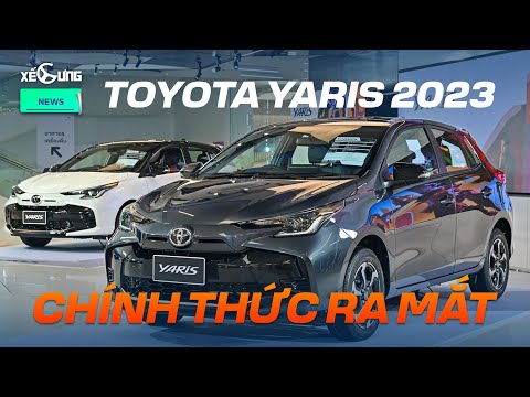 Toyota Yaris 2023 lộ diện: người anh em của Vios 2023 Việt Nam đây rồi! | NEWS
