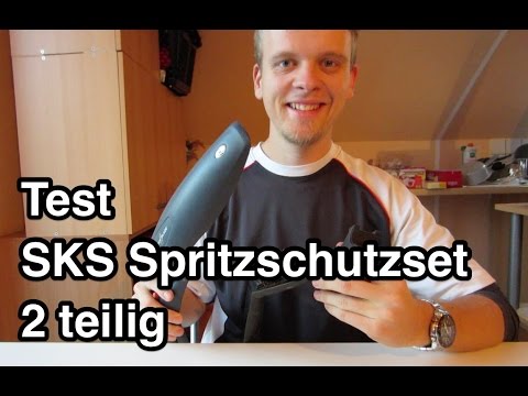 Test SKS Schutzblech Spritzschutzset | MTB Schutzblech | Fahrrad Schutzblech | Steckschutzblech