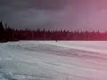Coffin on the ice
