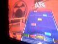 Rockband guitar expert Don't look back in anger 100% solos.