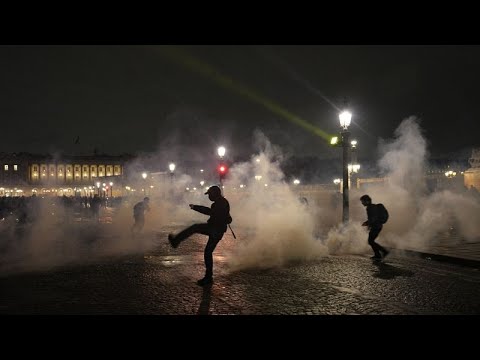 Frankreich: Wieder Unruhen bei Protest gegen die Rentenreform der Macron-Regierung