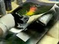 spray paint art forest tutorial
