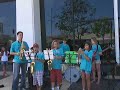 Twist and Shout with Sabrina on trumpet