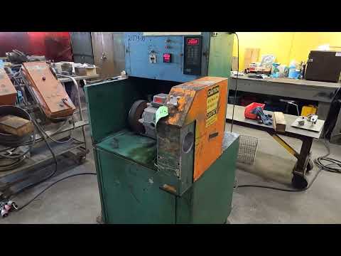 RDN EMC3DC Extruder Line Pipe Acc Saw | Perry Equipment (1)