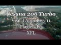 G1000 Cessna 206 Turbo: Visual Rwy 11 at XFL