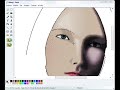 How to draw a woman in MS Paint 3 by Shukei