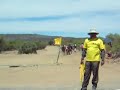 Alejandro Padilla cambia con co-piloto Manuel Delgado en el KM77, en 1er Lugar.