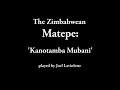 Kanotamba Mubani played on matepe