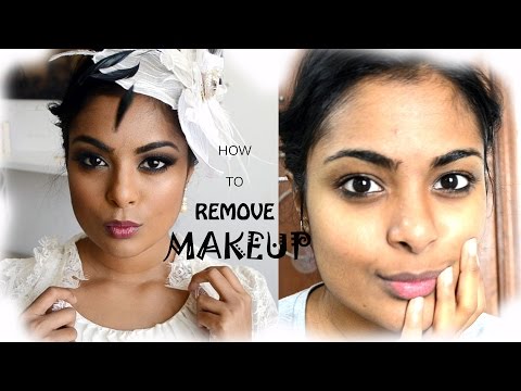 how to properly remove makeup