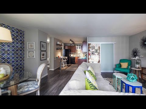A one-bedroom plus den model at Gold Coast City Apartments A one-bedroom plus den model at Gold Coast City Apartments