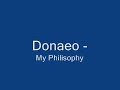 Donaeo - My Philisophy
