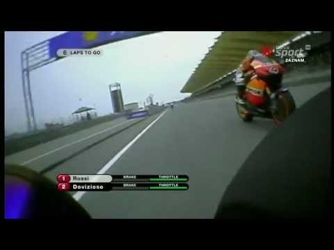 Andrea Dovizioso VS Valentino Rossi