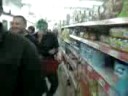 Mergulhador no supermercado