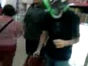 Mergulhador no supermercado