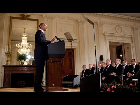 Watch 'Obama announces financial reform'