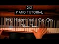 videos de Tutorial: My Heart will go on (2/3)