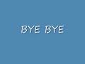 mariah carey bye bye lyrics