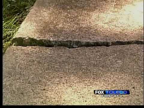how to patch uneven sidewalk