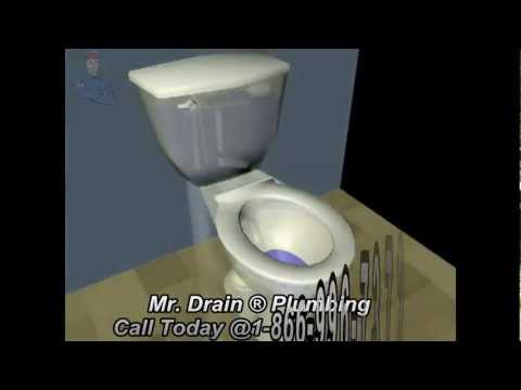 how to unclog septic toilet