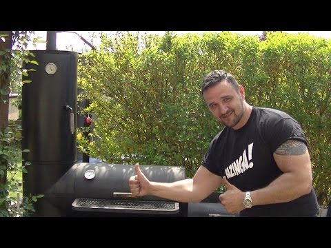 Der Smoker - Eine kleine Anleitung  Teil 1 --- Klaus grillt