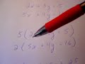 Systems of Equations-Elimination-Part2 Systems of Equations-Elimination-Part2