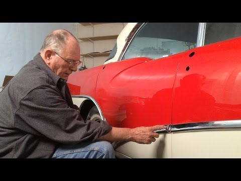 1956 Buick – Installing the Chrome Trim