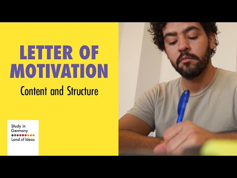 how to write motivation letter